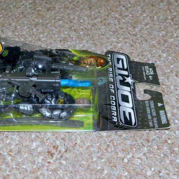 Hasbro G.I. Joe: Rise of Cobra 3 3/4" Reactive Impact Armor Heavy Duty MOC New - Picture 6 of 10
